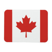 Magnet Flexible Drapeau canadien de feuille d'érable (Horizontal)