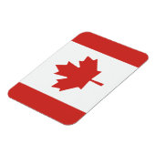 Magnet Flexible Drapeau canadien de feuille d'érable (Côté Gauche)