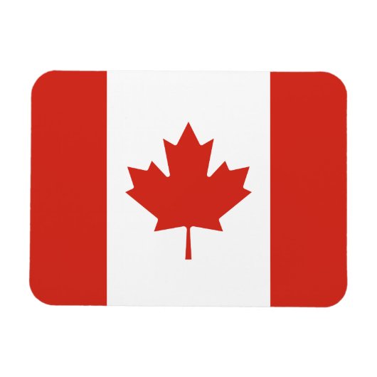 Magnet Flexible Drapeau canadien patriotique (Horizontal)