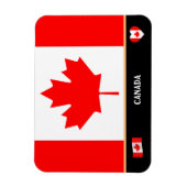 Magnet Flexible Drapeau canadien & Voyage au Canada / Canada (Vertical)