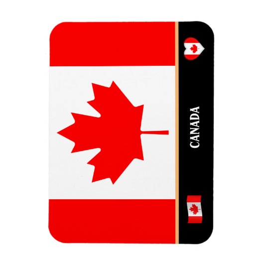 Magnet Flexible Drapeau canadien & Voyage au Canada / Canada (Vertical)