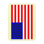 Magnet Flexible Drapeau Chats Noirs Et Bandes (Vertical)