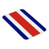 Magnet Flexible Drapeau civil du Costa Rica (Côté Droit)