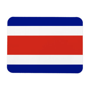 Magnet Flexible Drapeau civil du Costa Rica
