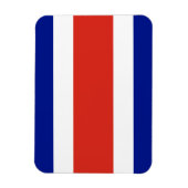 Magnet Flexible Drapeau civil du Costa Rica (Vertical)