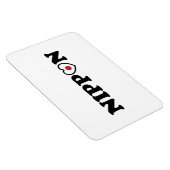 Magnet Flexible Drapeau Coeur d'amour Nippon (Côté Droit)