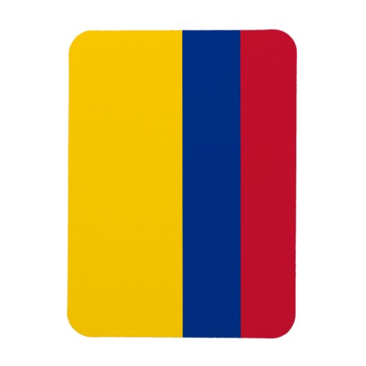 Magnet Flexible Drapeau Colombie (Vertical)