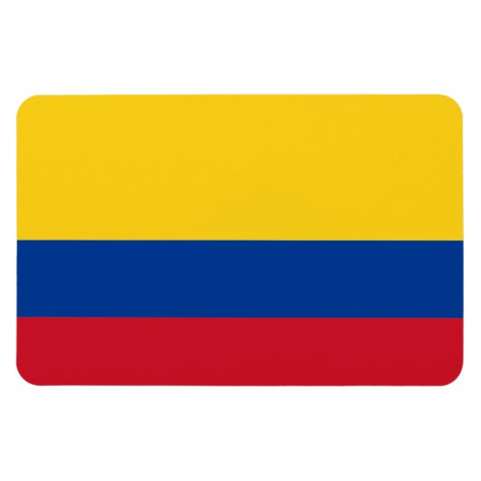 Magnet Flexible Drapeau Colombie (Horizontal)