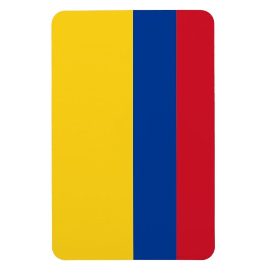 Magnet Flexible Drapeau Colombie (Vertical)
