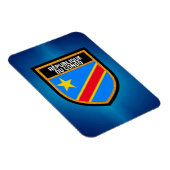 Magnet Flexible Drapeau Congo (Côté Droit)