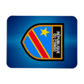 Magnet Flexible Drapeau Congo (Horizontal)