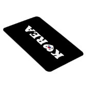 Magnet Flexible Drapeau coréen Love Heart (Côté Droit)