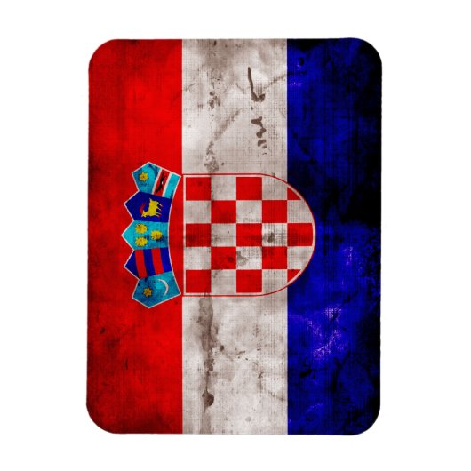 Magnet Flexible Drapeau croate (Vertical)