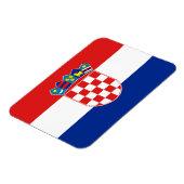 Magnet Flexible Drapeau croate (Côté Gauche)