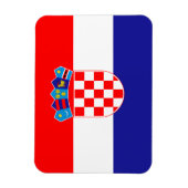 Magnet Flexible Drapeau croate (Vertical)