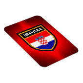 Magnet Flexible Drapeau Croatie (Côté Droit)