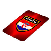 Magnet Flexible Drapeau Croatie (Côté Gauche)
