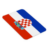 Magnet Flexible Drapeau Croatie (Côté Droit)