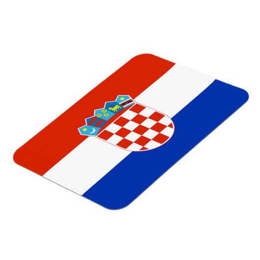 Magnet Flexible Drapeau Croatie (Côté Gauche)