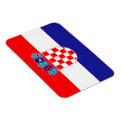 Magnet Flexible Drapeau Croatie (Côté Droit)