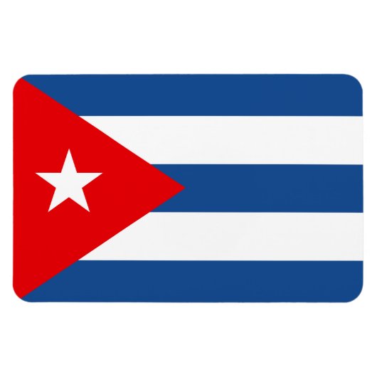 Magnet Flexible Drapeau Cuba (Horizontal)