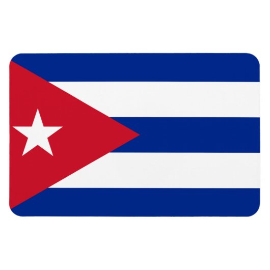 Magnet Flexible Drapeau Cuba (Horizontal)