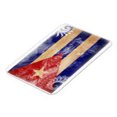 Magnet Flexible Drapeau Cuba (Côté Gauche)