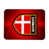 Magnet Flexible Drapeau Danmark (Horizontal)