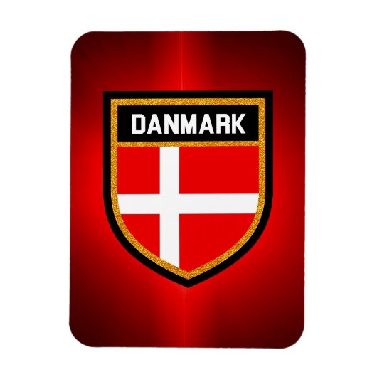 Magnet Flexible Drapeau Danmark (Vertical)