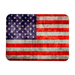 Magnet Flexible Drapeau d'antiquité américain