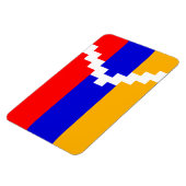 Magnet Flexible Drapeau d'Artsakh (Haut-Karabagh) (Côté Gauche)