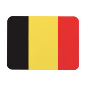 Magnet Flexible Drapeau de Belgique (Horizontal)
