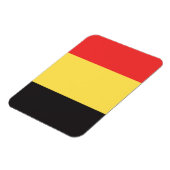 Magnet Flexible Drapeau de Belgique (Côté Gauche)