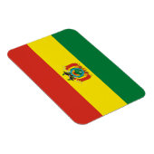 Magnet Flexible Drapeau de Bolivie patriotique (Côté Droit)