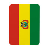 Magnet Flexible Drapeau de Bolivie patriotique (Vertical)