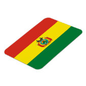 Magnet Flexible Drapeau de Bolivie patriotique (Côté Gauche)