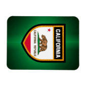Magnet Flexible Drapeau de Californie (Horizontal)