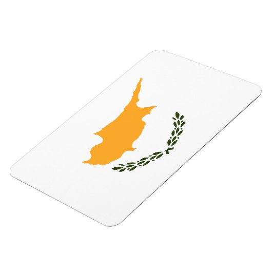 Magnet Flexible Drapeau de Chypre (Côté Gauche)
