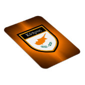 Magnet Flexible Drapeau de Chypre (Côté Droit)