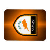 Magnet Flexible Drapeau de Chypre (Horizontal)