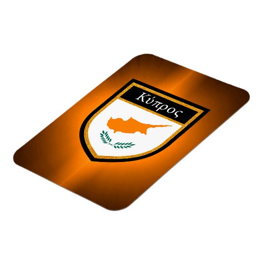 Magnet Flexible Drapeau de Chypre (Côté Gauche)