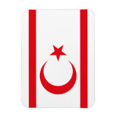 Magnet Flexible Drapeau de Chypre du Nord (Vertical)