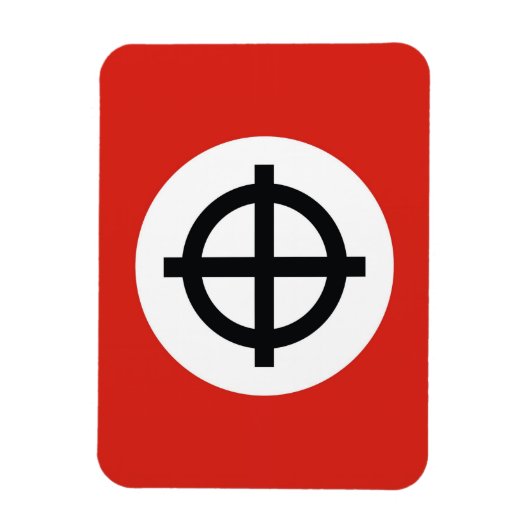 Magnet Flexible drapeau de croix celtique (Vertical)