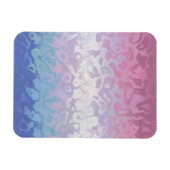 Magnet Flexible Drapeau de fierté bigender tripant ondoyant funky (Horizontal)