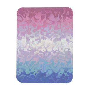 Magnet Flexible Drapeau de fierté bigender tripant ondoyant funky 