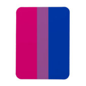 Magnet Flexible Drapeau de fierté bisexuel (Vertical)