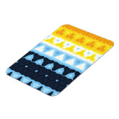 Magnet Flexible Drapeau de fierté Boho Groovy Géométrique Abstrait (Côté Gauche)