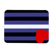 Magnet Flexible Drapeau de fierté cuir (Horizontal)