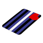 Magnet Flexible Drapeau de fierté cuir (Côté Gauche)