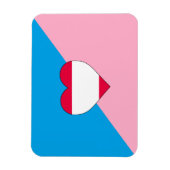 Magnet Flexible Drapeau de fierté de jeu d'âge (Vertical)